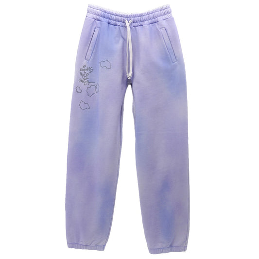 KNITTED PATINA JOGGER / LILAC FADE