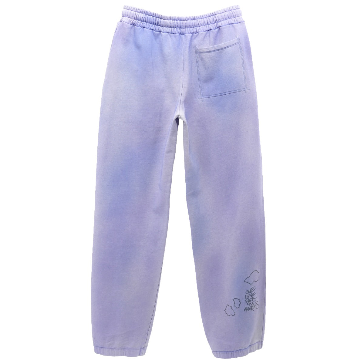 KNITTED PATINA JOGGER / LILAC FADE